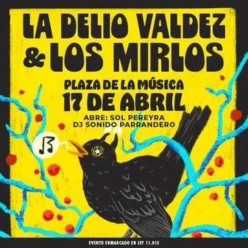Los Mirlos y La Delio Valdez en Cordoba